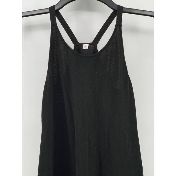 GU Women's Black Knit Halter Sleeveless Pullover Midi Dress SZ S - Picture 6 of 10